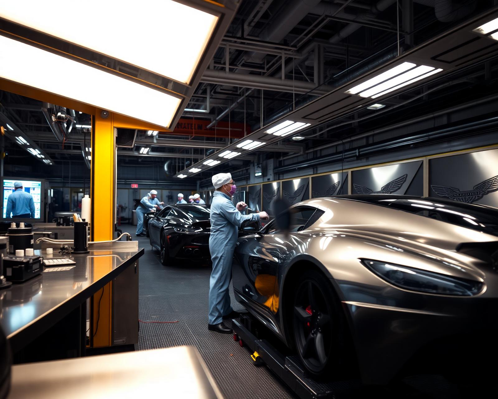Bench Type Booth For Applying Adhesive To Automotive Parts
